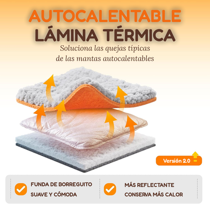 Manta Autocalentable para Perros y Gatos
